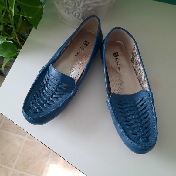 Vintage White Mountain Potluck Leather Slip On Loafers - Picture 8 of 14